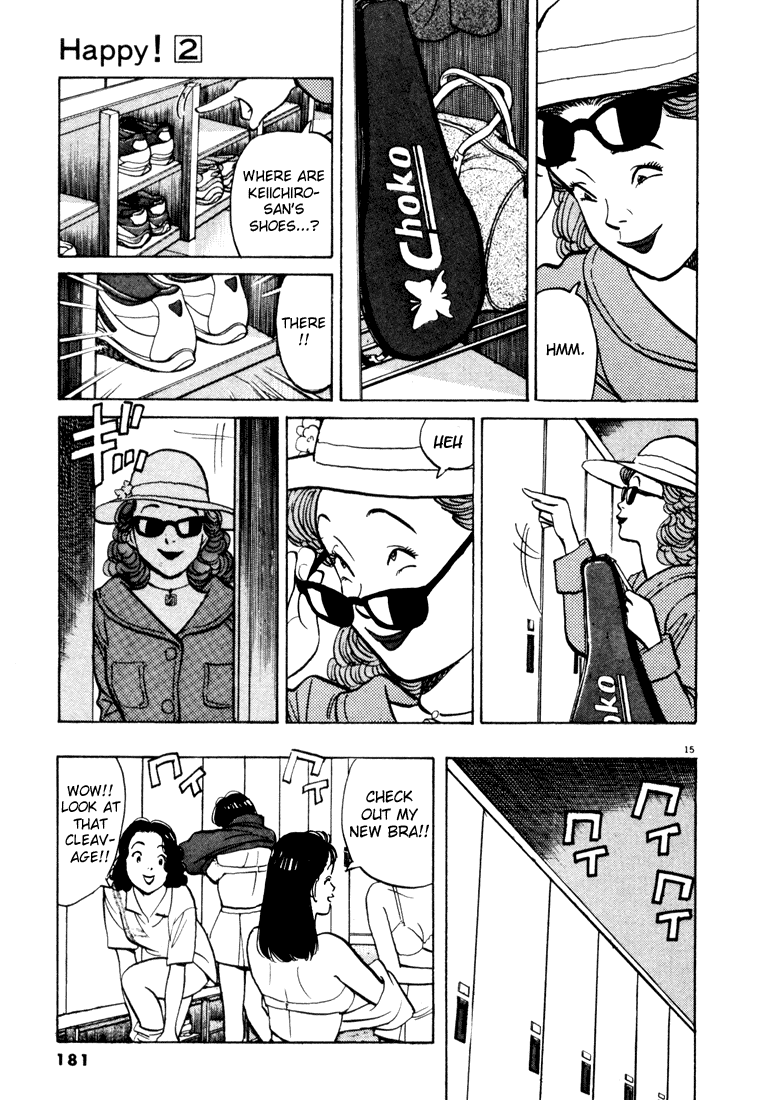 Happy! Chapter 20 page 15 - Chapter 20: Ohtori vs. Wanibuchi
