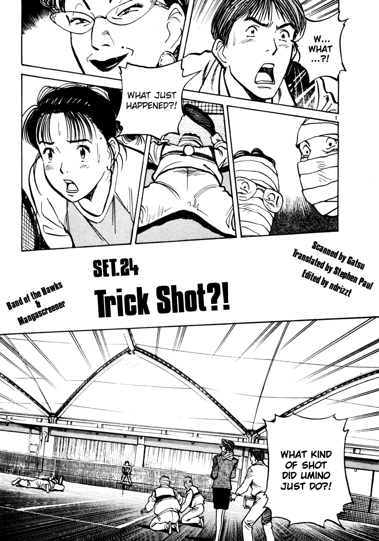 Happy! Chapter 24 page 1 - Chapter 24: Trick Shot?!