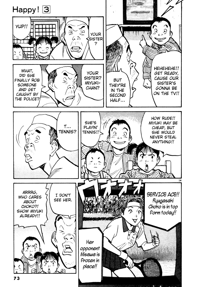 Happy! Chapter 25 page 14 - Chapter 25: Pro Debut