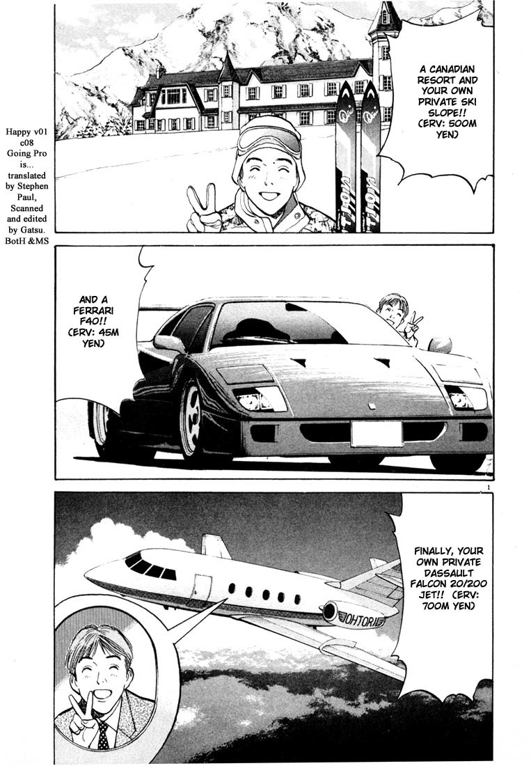 Happy! Chapter 8 page 1 - Chapter 8: Going Pro Is...
