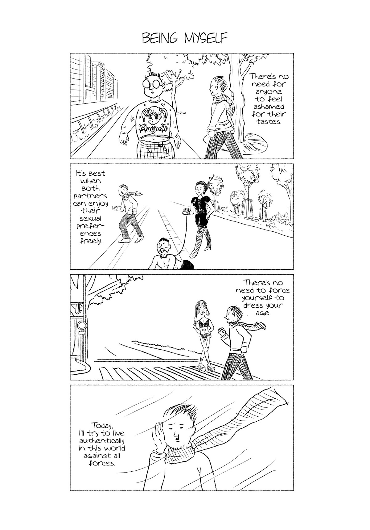 Harada Chiaki no Kyodou Fushin Nikki Chapter 0 page 12 - Chapter 0 : Part One