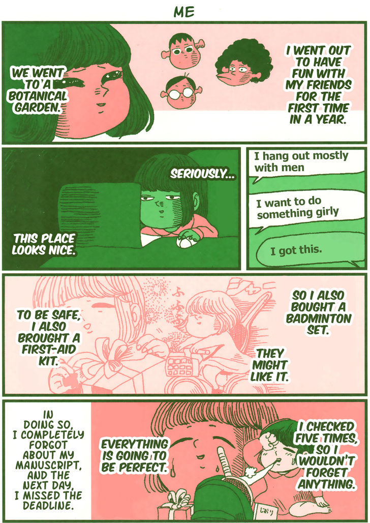 Harada Chiaki no Kyodou Fushin Nikki Chapter 4 page 6 - Chapter 4 : Fake Friends