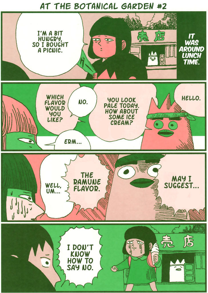 Harada Chiaki no Kyodou Fushin Nikki Chapter 4 page 8 - Chapter 4 : Fake Friends