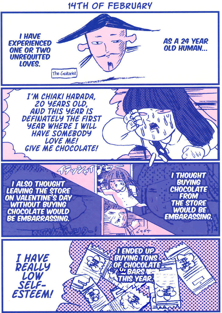 Harada Chiaki no Kyodou Fushin Nikki Chapter 5 page 2 - Chapter 5 : Confessing My Love Every Week