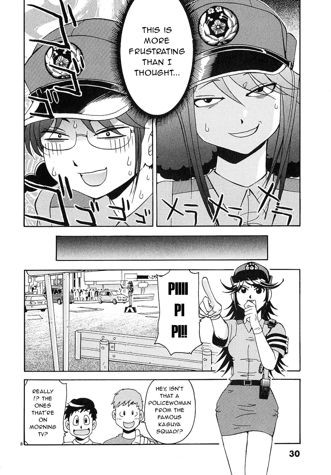 Harajuku★Takenoko Kouban Chapter 12 page 9 - Chapter 12: Traffic Jam Battle!!