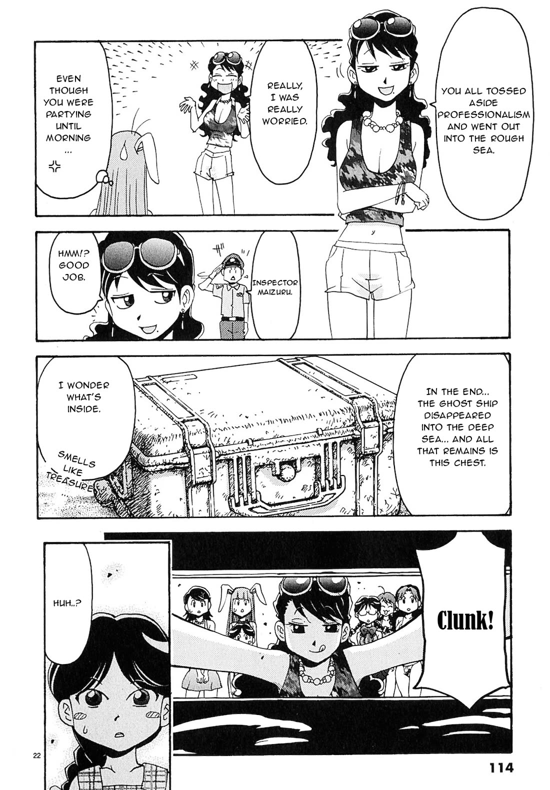 Harajuku★Takenoko Kouban Chapter 16 page 22 - Chapter 16: The Ghost Ship's True Identity