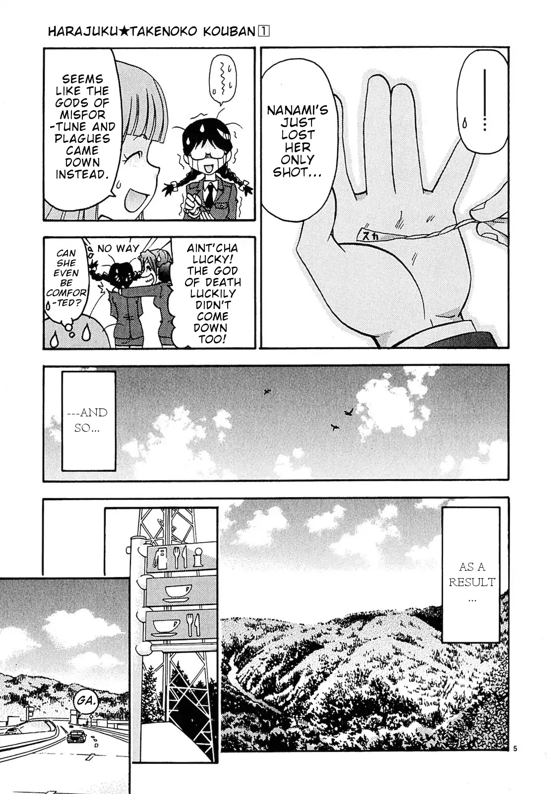 Harajuku★Takenoko Kouban Chapter 8 page 6 - Chapter 8: The hot spring trip (Part 1)