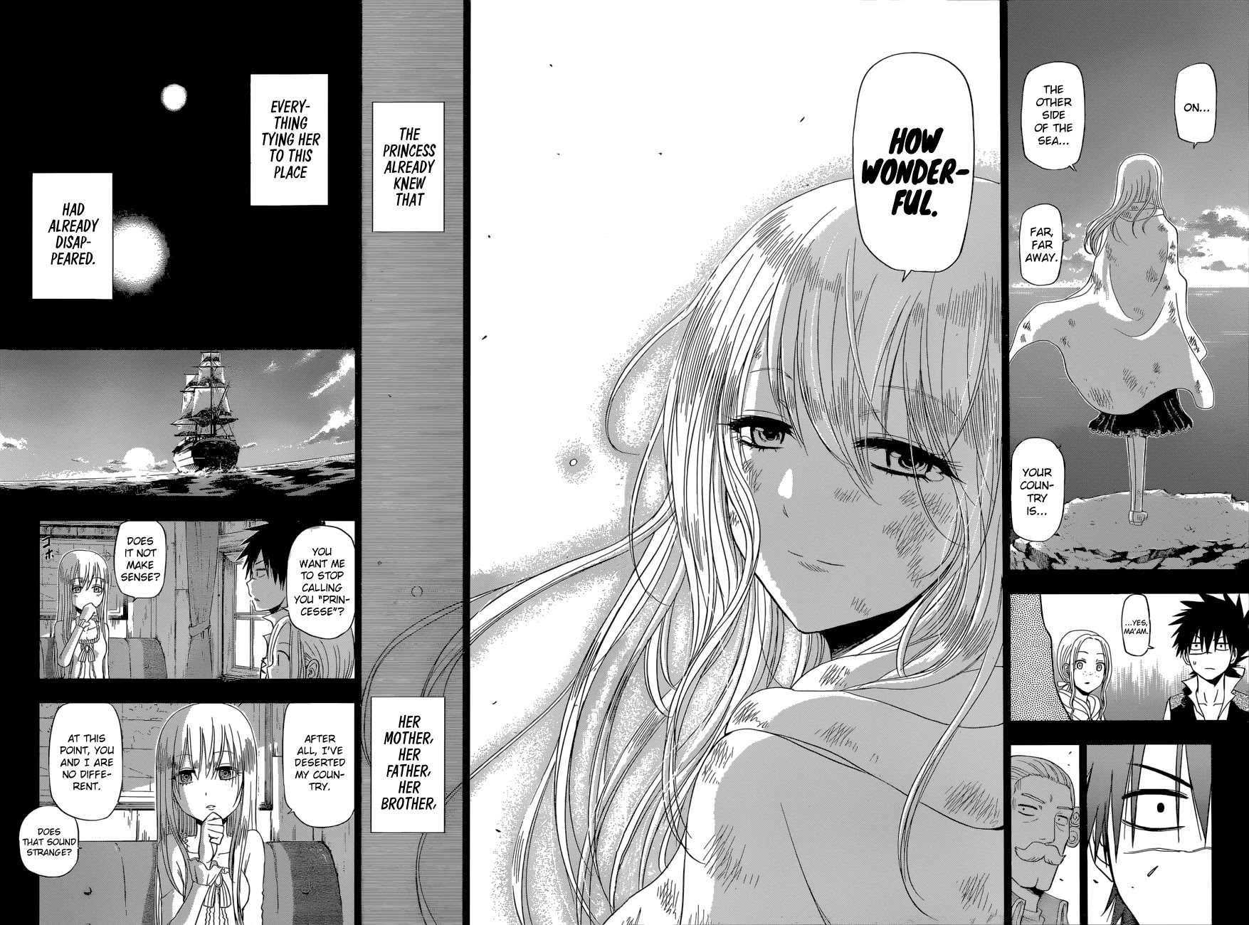 Harapeko no Marie Chapter 15 page 9 - Chapter 15: The Other Side of the Sea