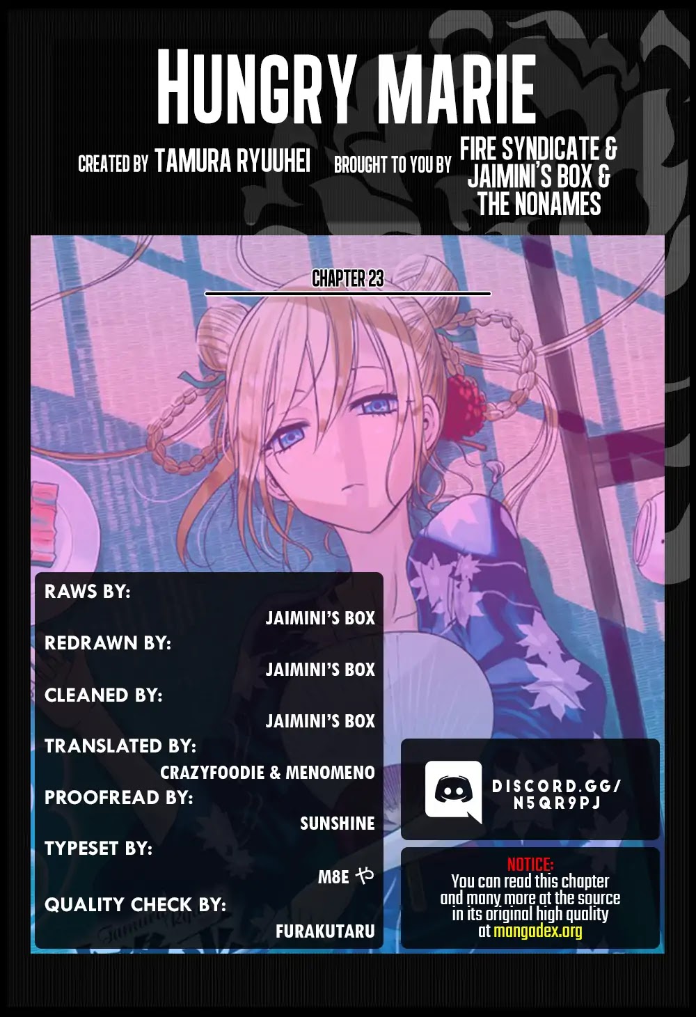 Harapeko no Marie Chapter 23 page 1 - Chapter 23: The Horrifying ‘Likes’