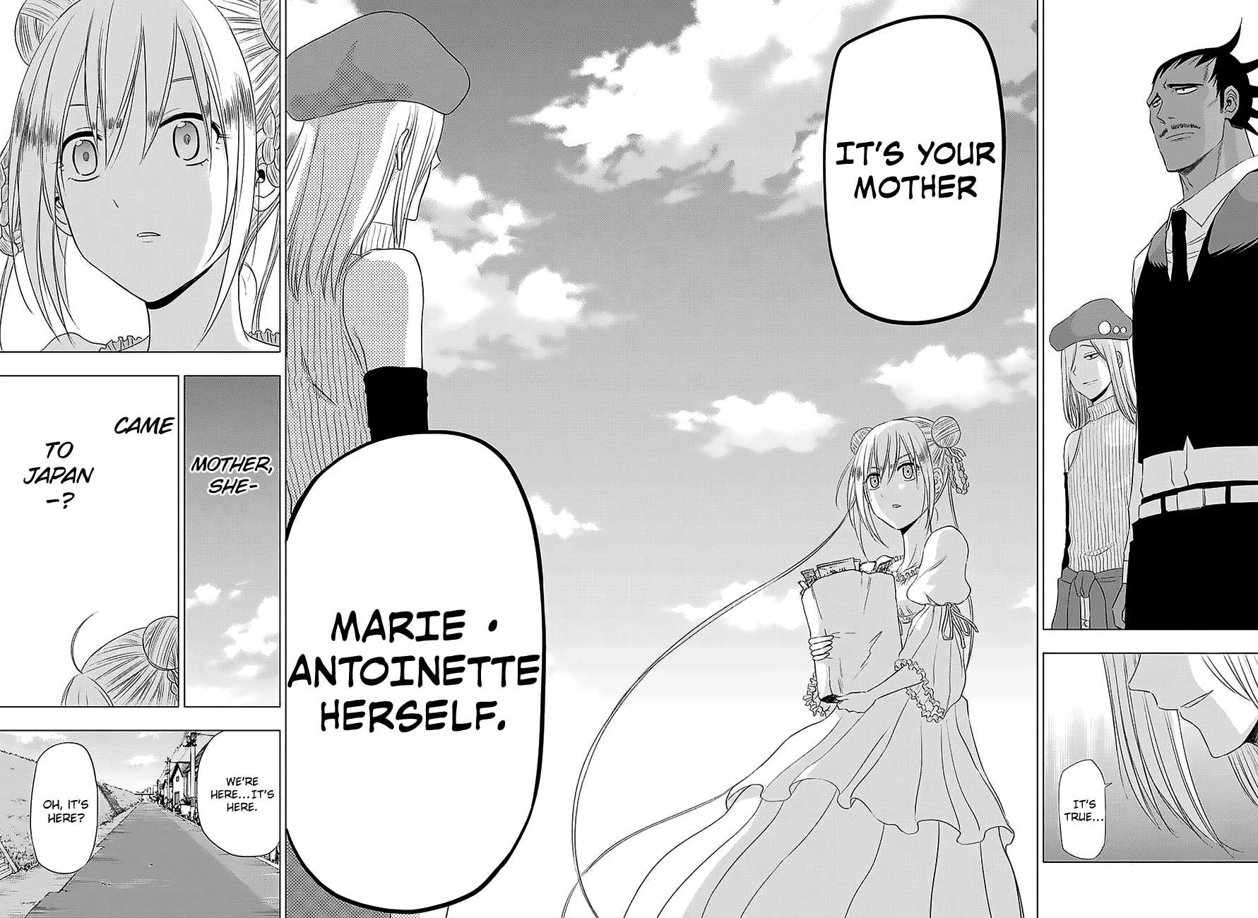 Harapeko no Marie Chapter 28 page 17 - Chapter 28: The conspiracy of the Knights Templar