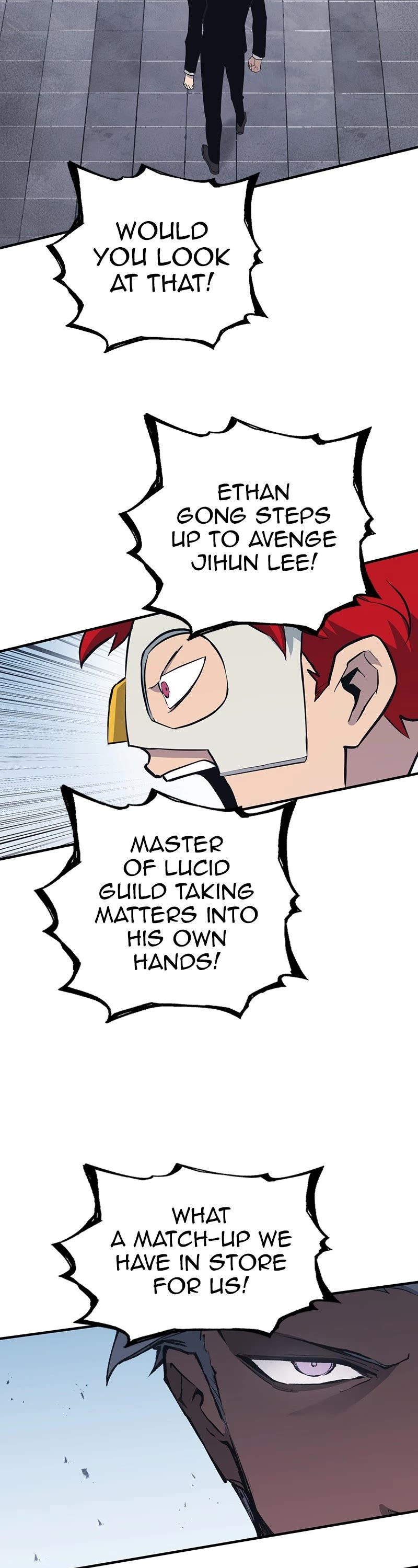 Hardcore Leveling Warrior Chapter 362 page 32 - Chapter 362: Ep. 43 - Master Swordsman vs. Mask