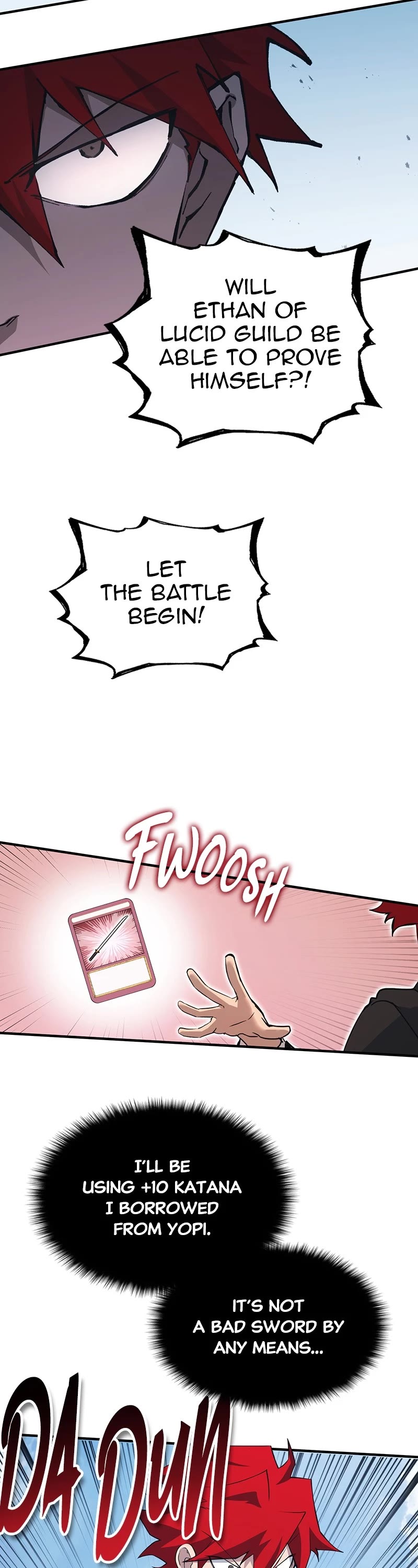 Hardcore Leveling Warrior Chapter 362 page 33 - Chapter 362: Ep. 43 - Master Swordsman vs. Mask