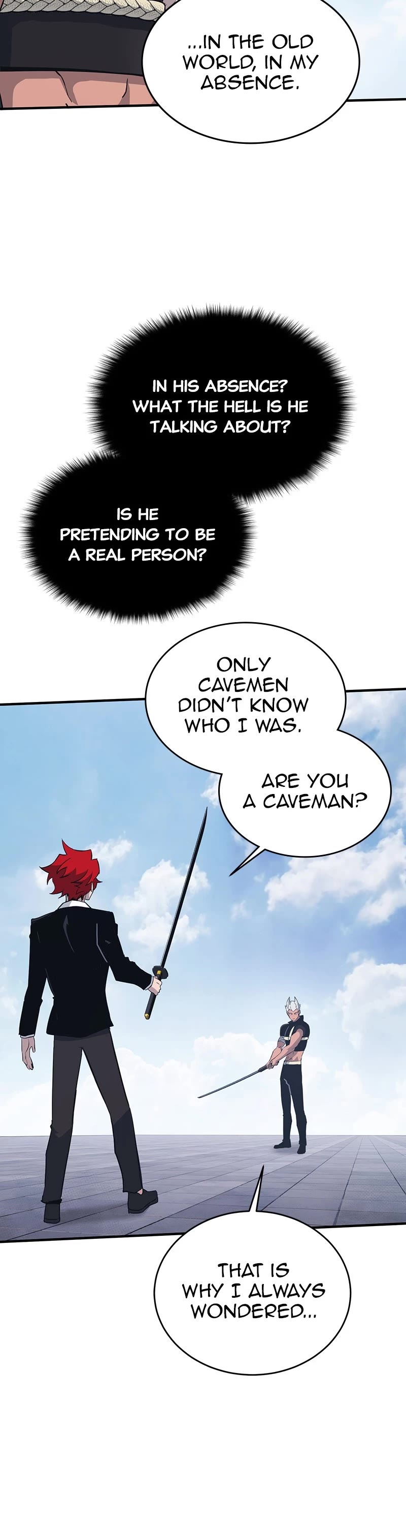 Hardcore Leveling Warrior Chapter 362 page 38 - Chapter 362: Ep. 43 - Master Swordsman vs. Mask
