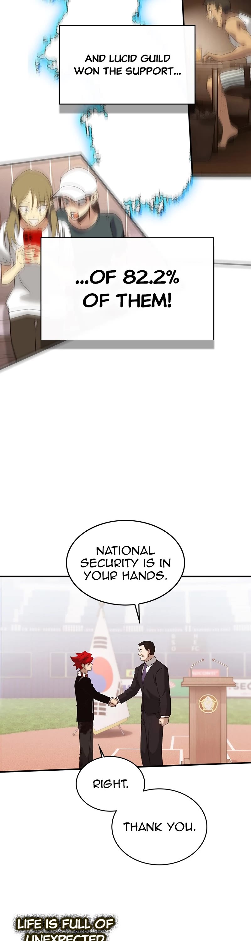 Hardcore Leveling Warrior Chapter 365 page 8 - Chapter 365: Ep. 46 - Representing Guild