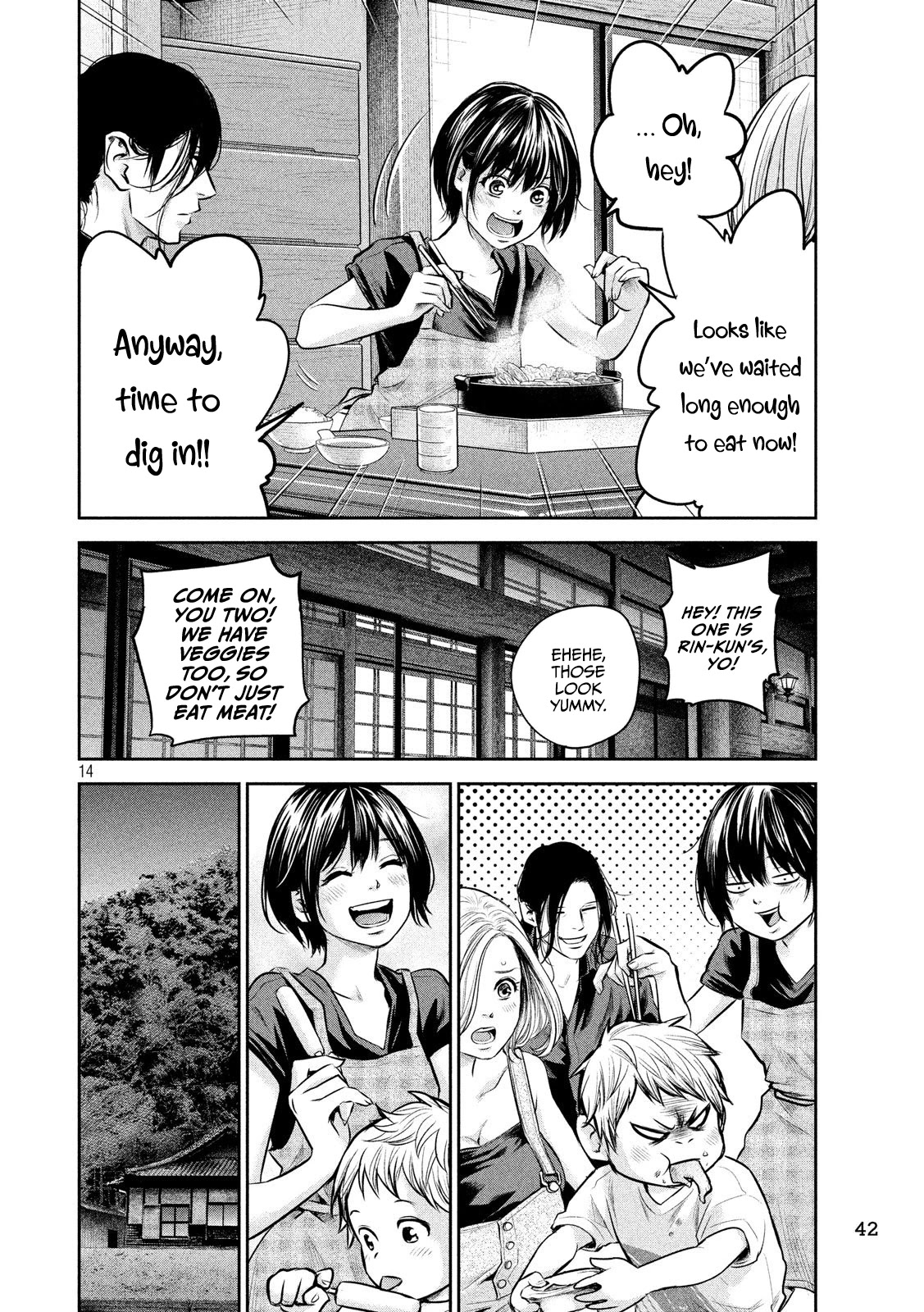Hare Kon. Chapter 174 page 15 - Chapter 174: Wife's Sukiyaki Party