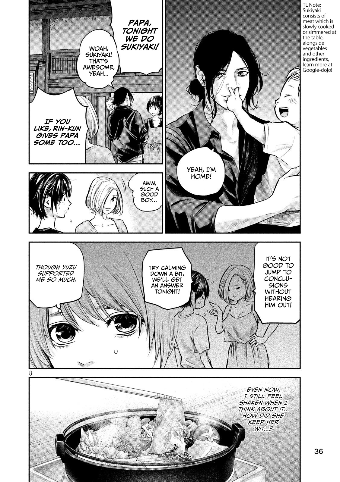 Hare Kon. Chapter 174 page 9 - Chapter 174: Wife's Sukiyaki Party