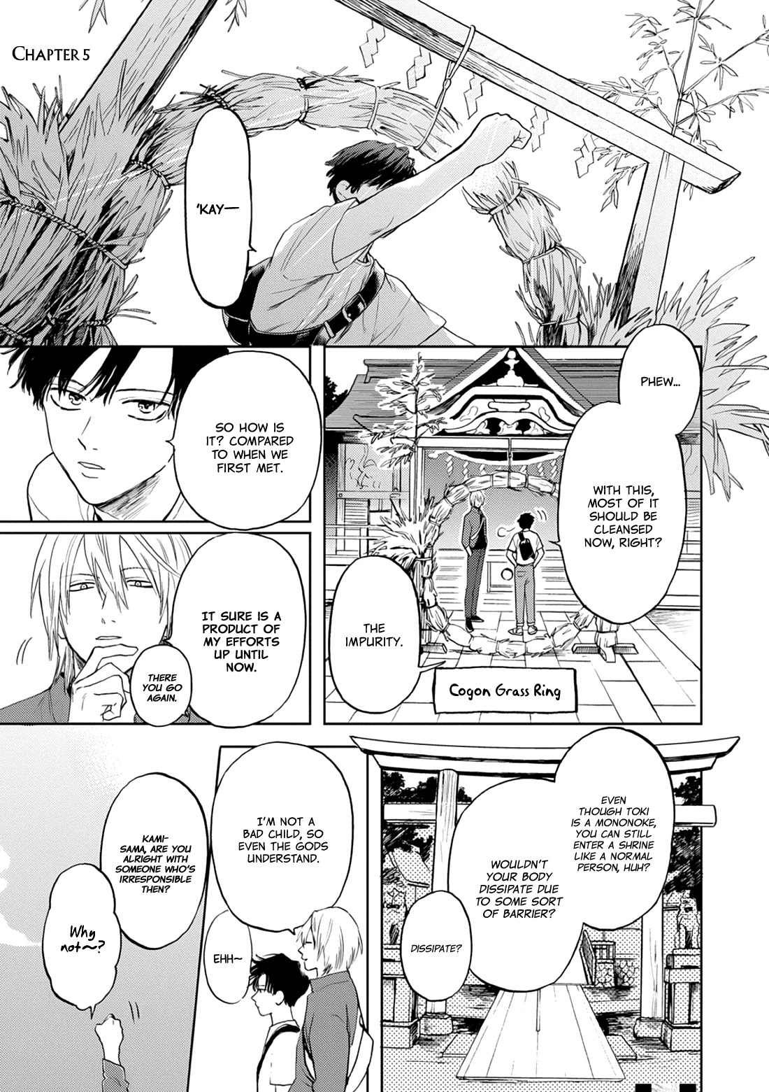 Hare to Mononoke Chapter 5 page 3 - Chapter 5