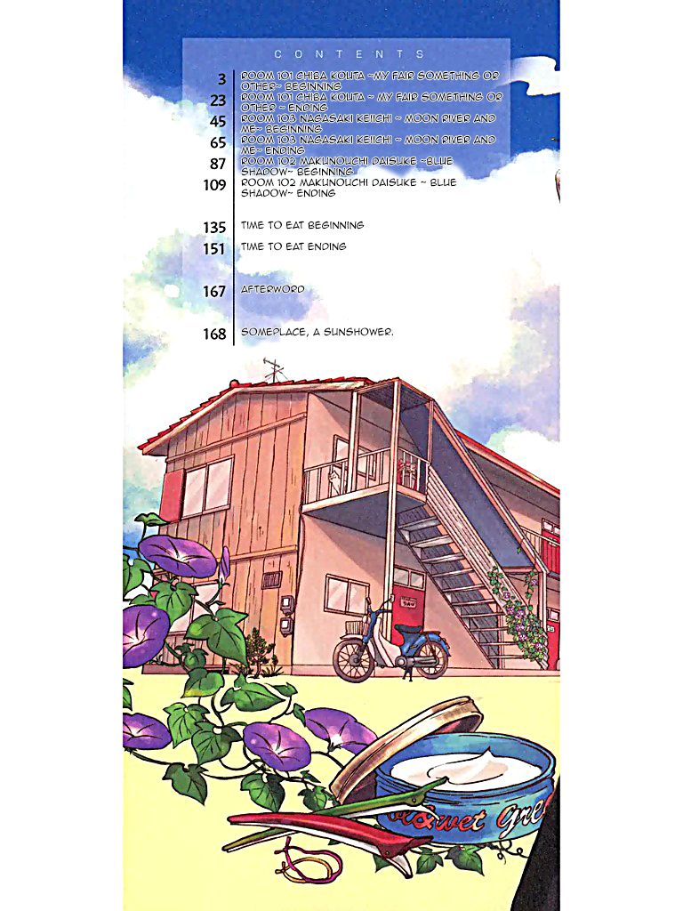 Hare Tokidoki, Wakabasou Araara Chapter 1 page 3 - Chapter 1 : Room 101 Chiba Kouta ~My Fair Something or Other~ Beginning