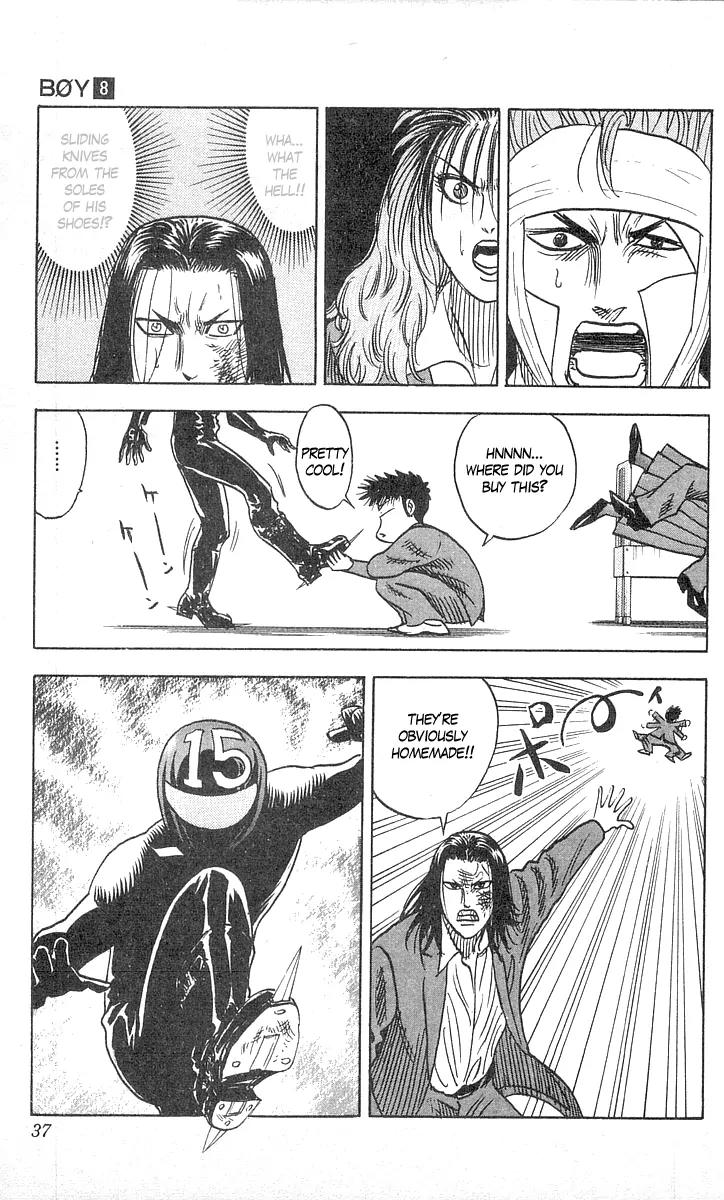 Hareluya II Boy Chapter 62 page 12 - Chapter 62: Ichijou vs. no. 15