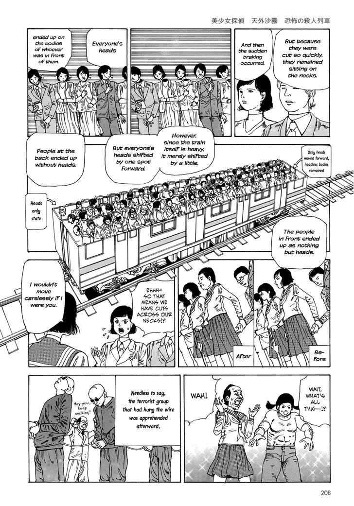 Harem End Chapter 8.1 page 10 - Chapter 8.1 : Pretty Girl Detective Tengai Sagiri: Murder Train of Terror