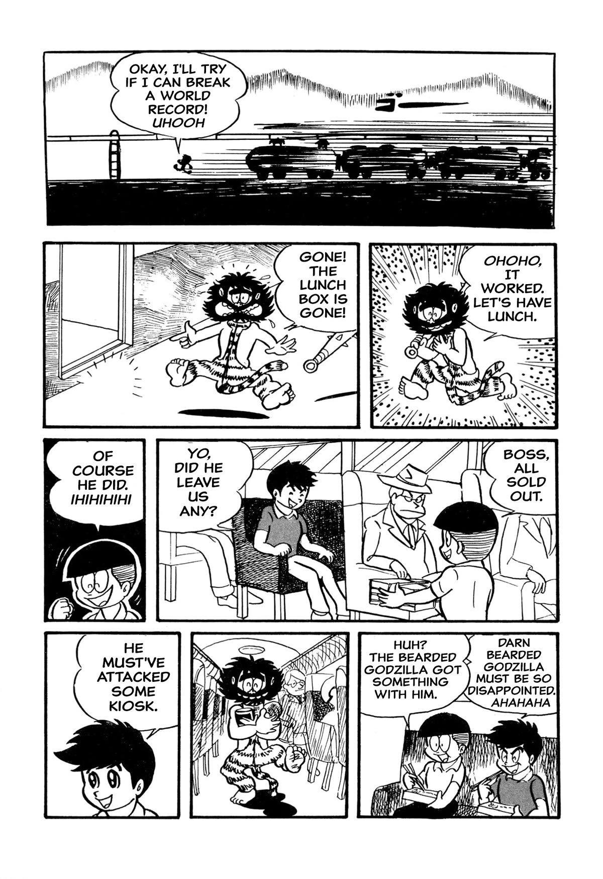Harenchi Gakuen Chapter 16 page 14 - Chapter 16: Bearded Godzilla Returns Home