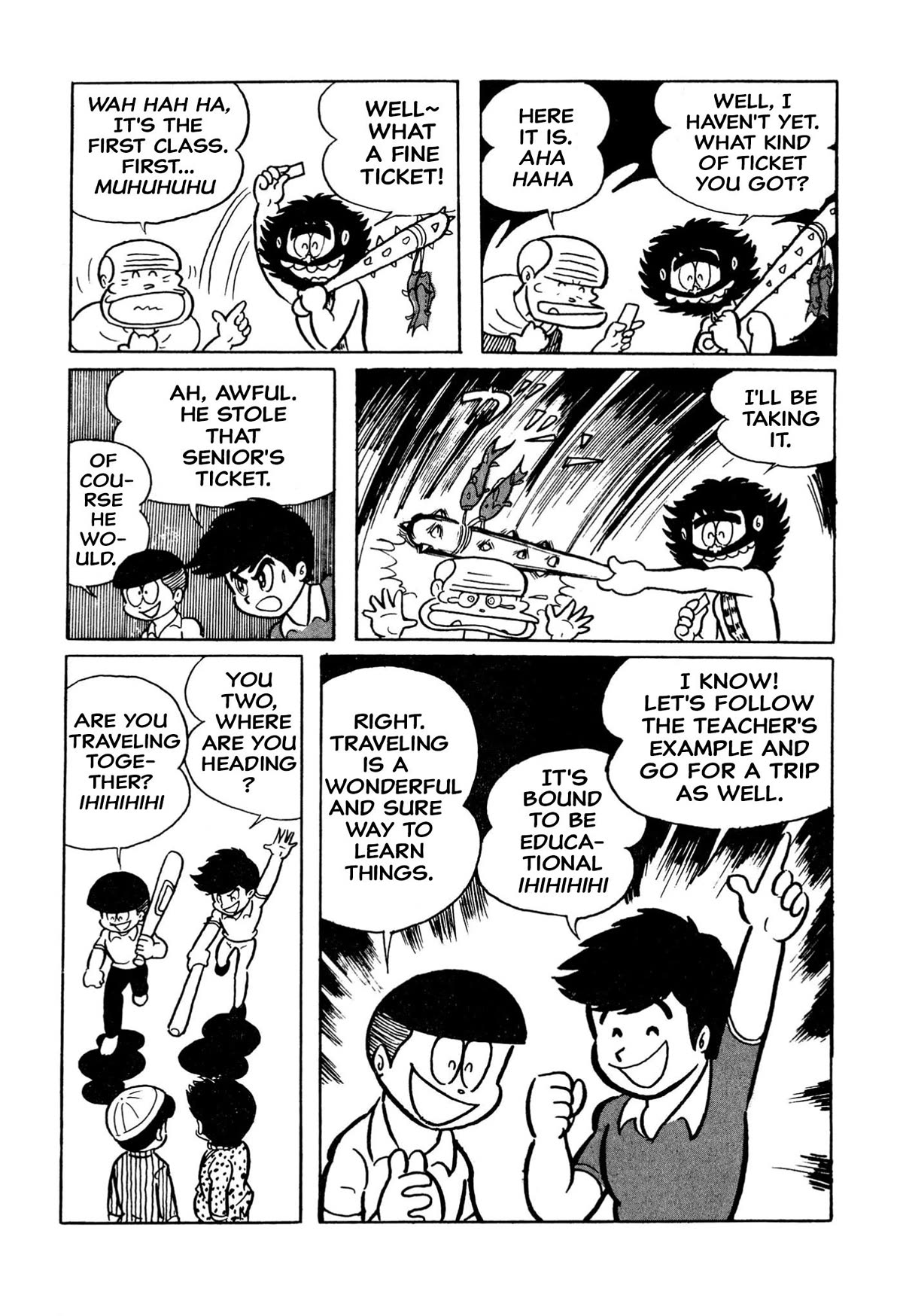 Harenchi Gakuen Chapter 16 page 4 - Chapter 16: Bearded Godzilla Returns Home