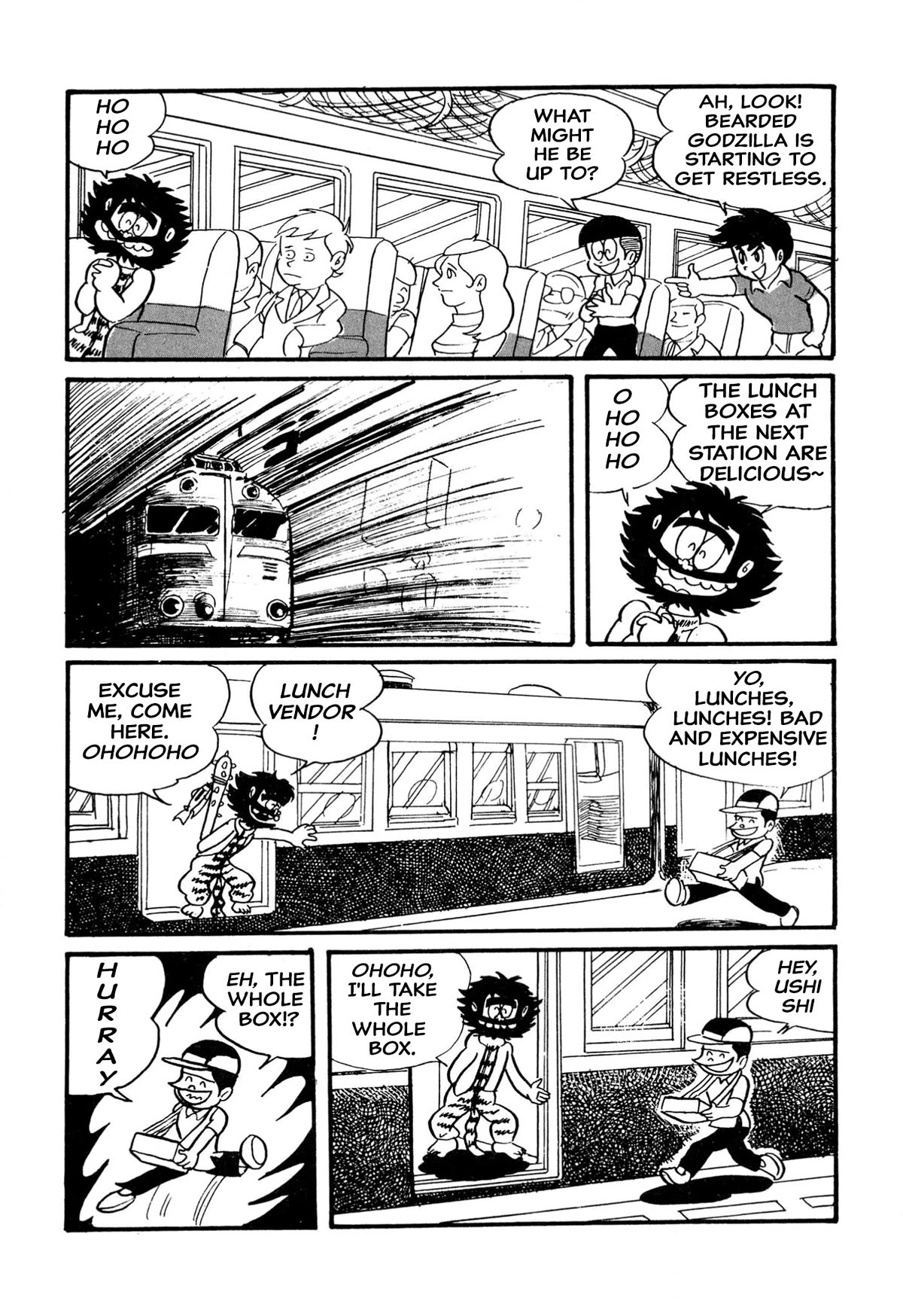 Harenchi Gakuen Chapter 16 page 8 - Chapter 16: Bearded Godzilla Returns Home