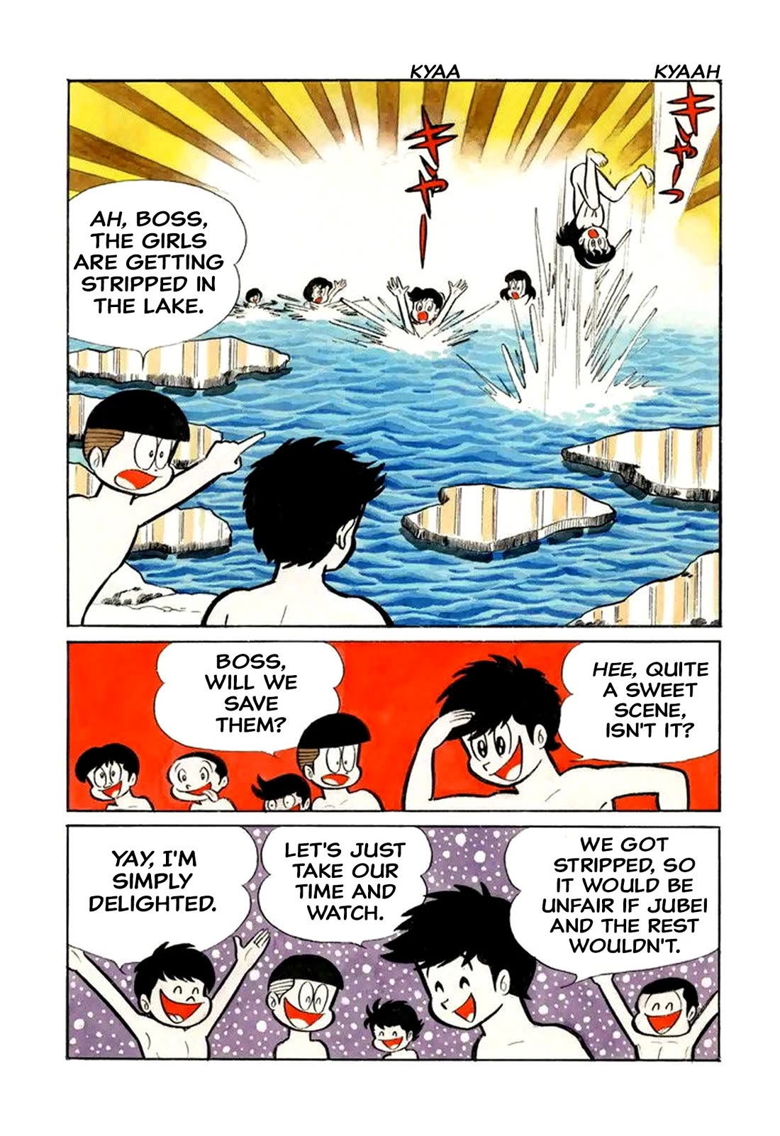 Harenchi Gakuen Chapter 44 page 9 - Chapter 44: Underwater Review