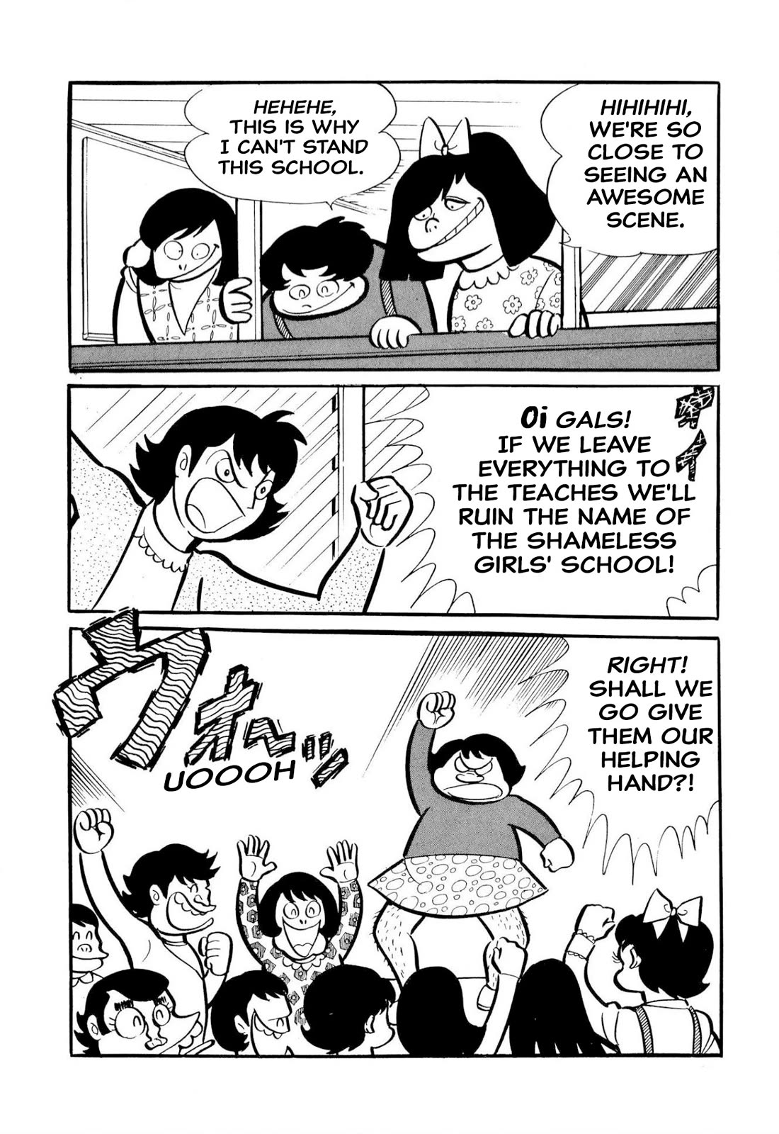 Harenchi Gakuen Chapter 50 page 12 - Chapter 50: The Ally of Justice Pays Her Visit