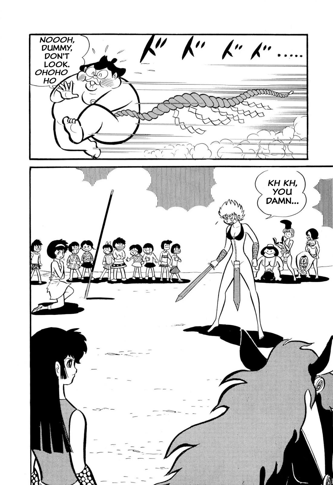 Harenchi Gakuen Chapter 50 page 36 - Chapter 50: The Ally of Justice Pays Her Visit