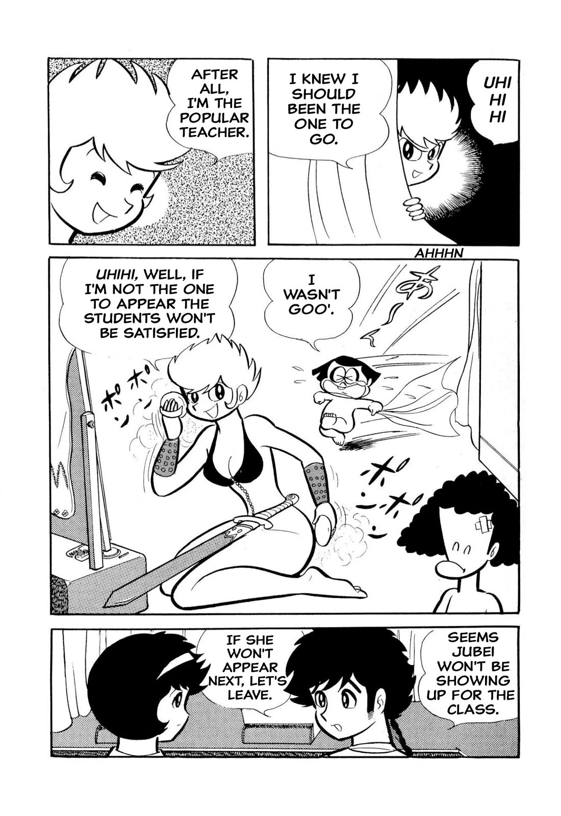 Harenchi Gakuen Chapter 50 page 74 - Chapter 50: The Ally of Justice Pays Her Visit