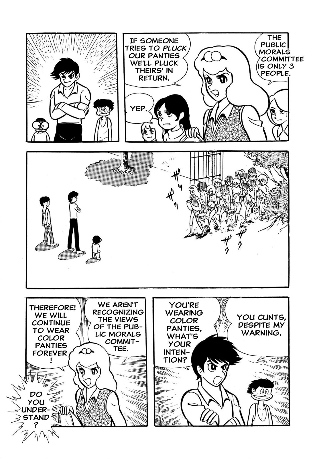 Harenchi Gakuen Chapter 60 page 15 - Chapter 60: Operation Eradicate Color Panties