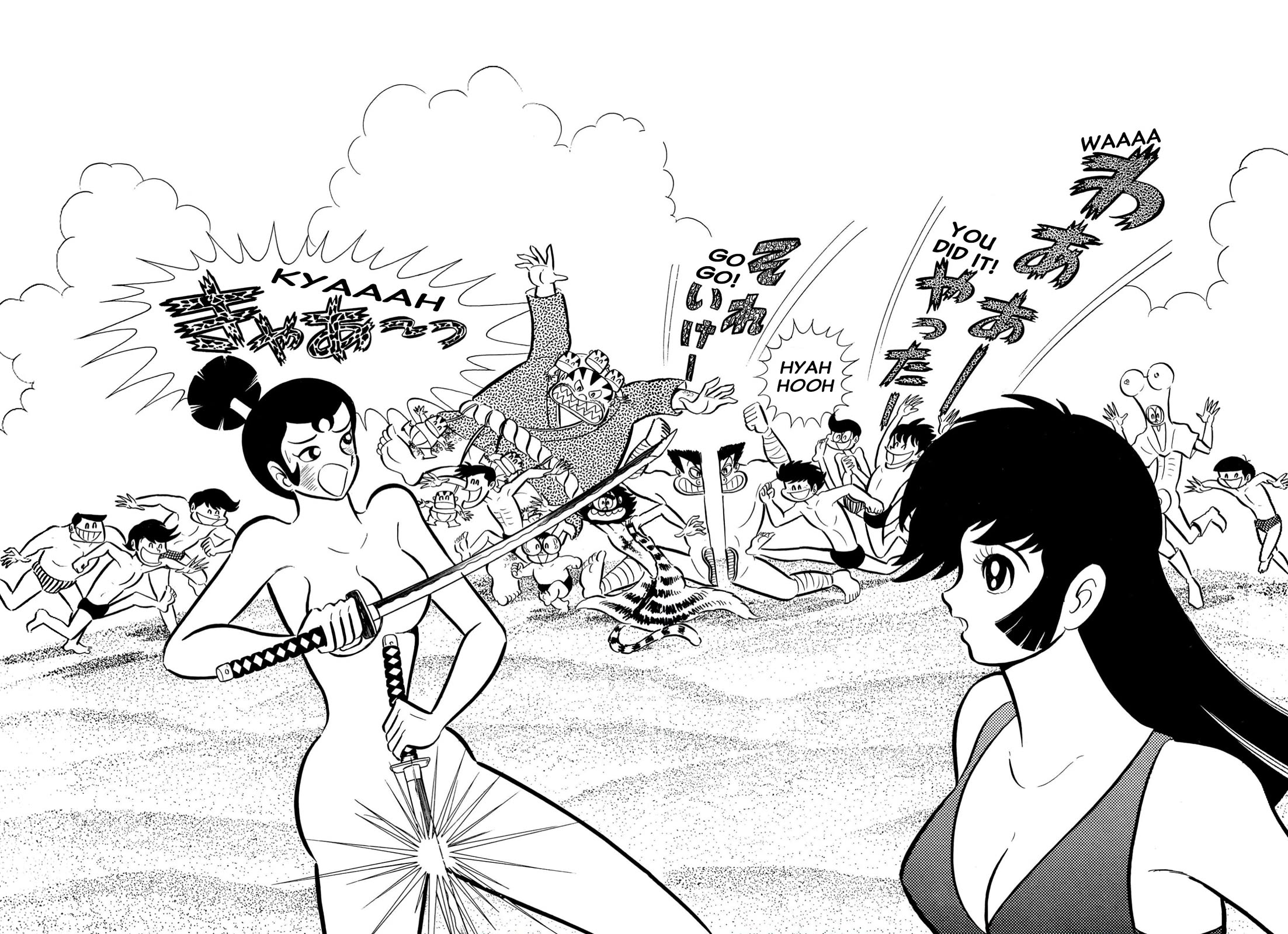 Harenchi Gakuen Chapter 63 page 24 - Chapter 63: Duel at Ganryu Island