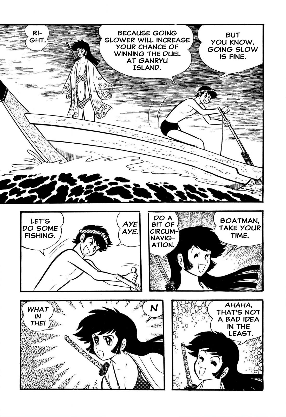Harenchi Gakuen Chapter 63 page 7 - Chapter 63: Duel at Ganryu Island