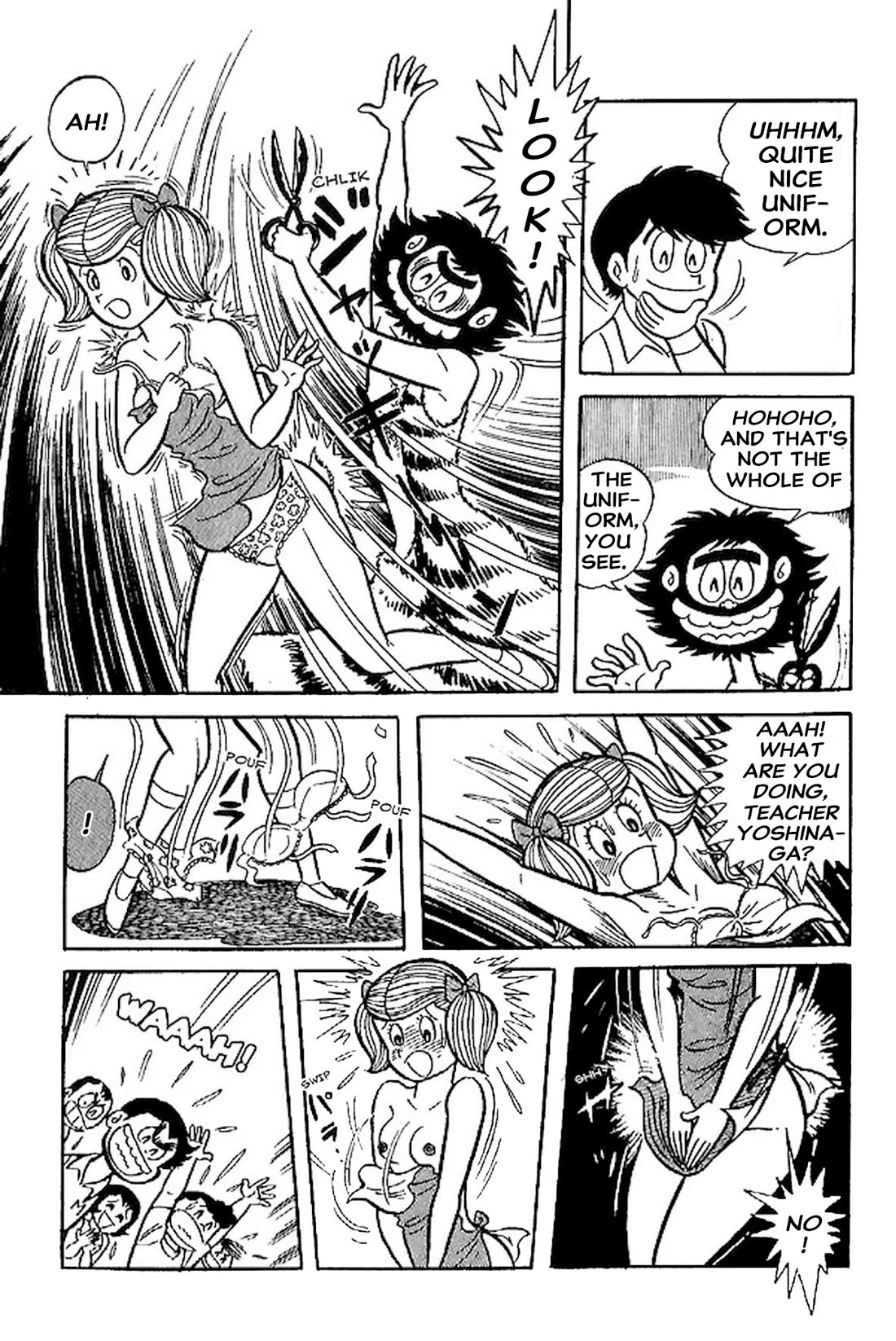 Harenchi Gakuen Chapter 66.5 page 8 - Chapter 66.5: Suiting Uniform!?