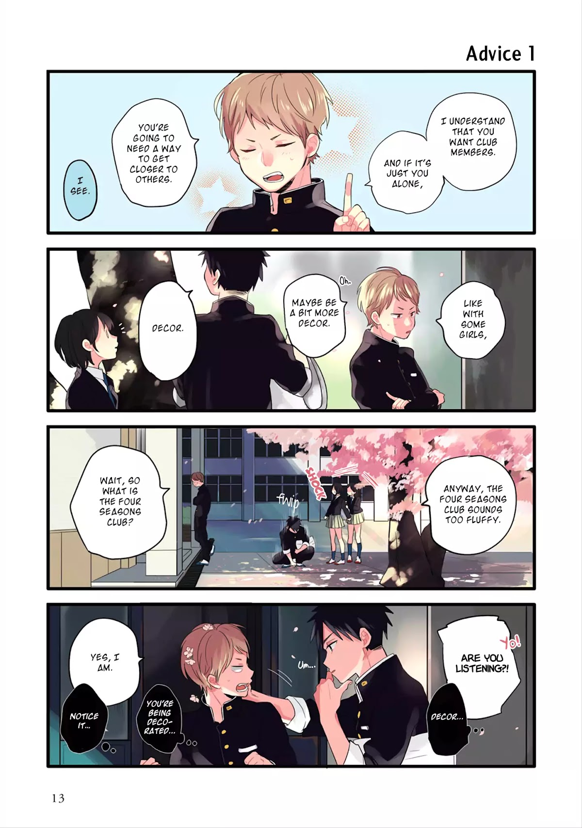Harenochi Shikibu Chapter 1 page 14 - Chapter 1
