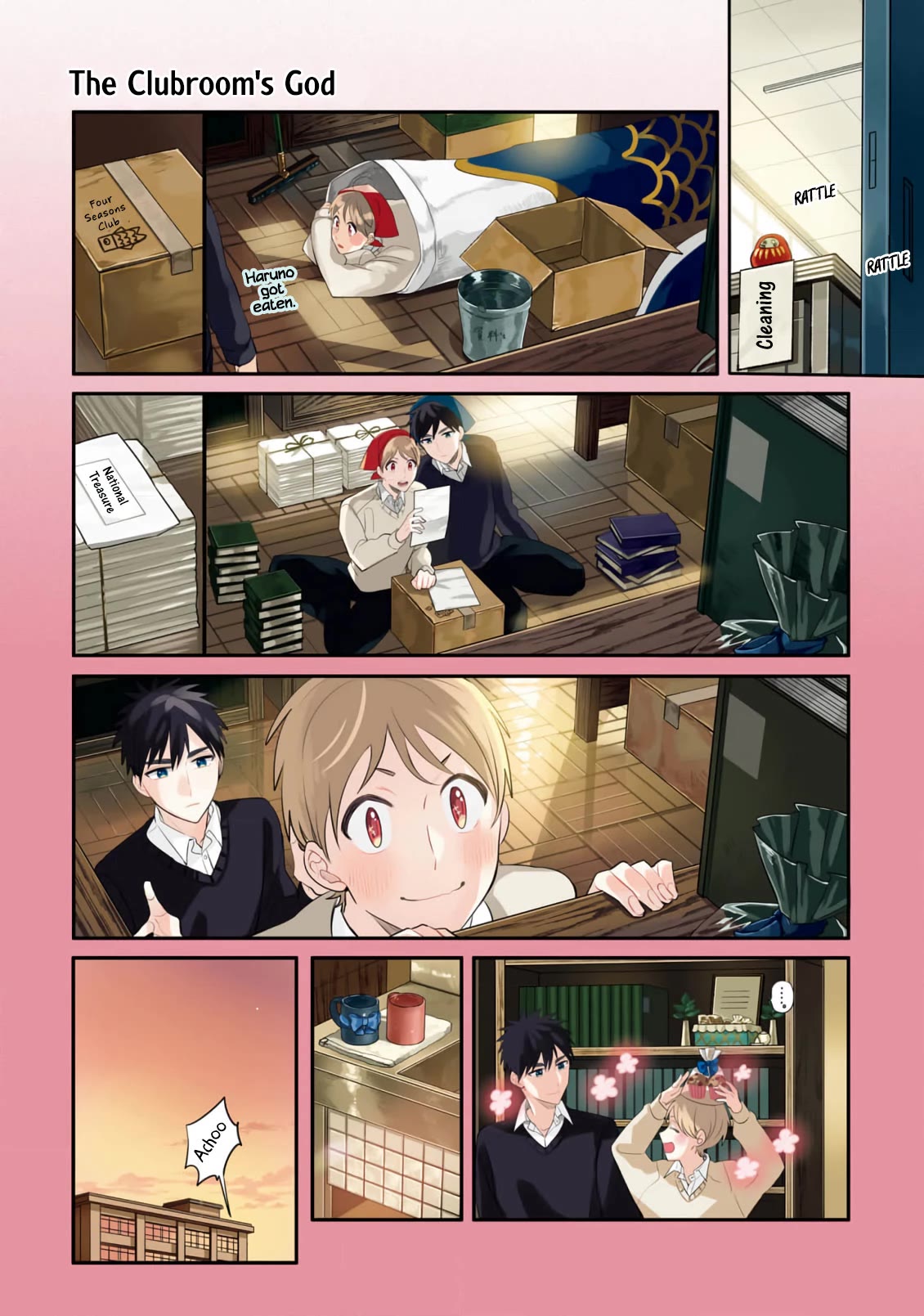 Harenochi Shikibu Chapter 11 page 18 - Chapter 11: Winter Sunshine