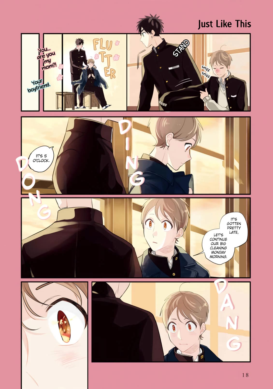 Harenochi Shikibu Chapter 11 page 19 - Chapter 11: Winter Sunshine