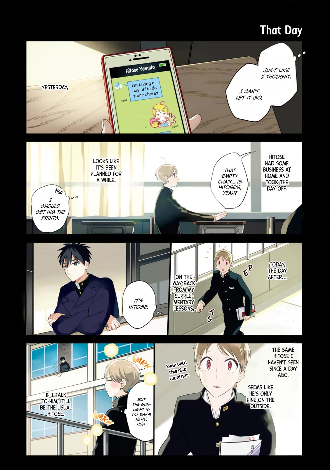 Harenochi Shikibu Chapter 11 page 21 - Chapter 11: Winter Sunshine