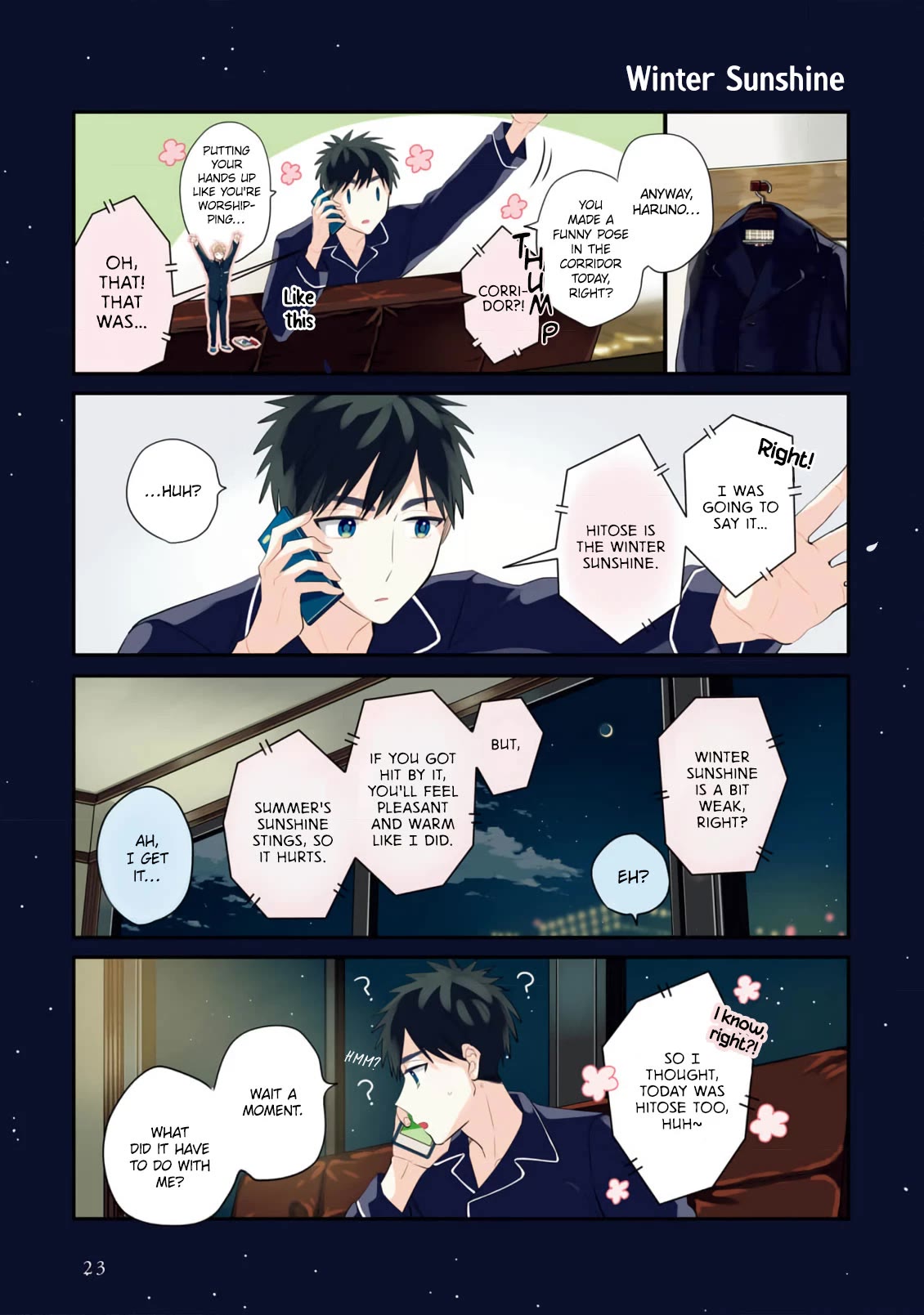 Harenochi Shikibu Chapter 11 page 24 - Chapter 11: Winter Sunshine