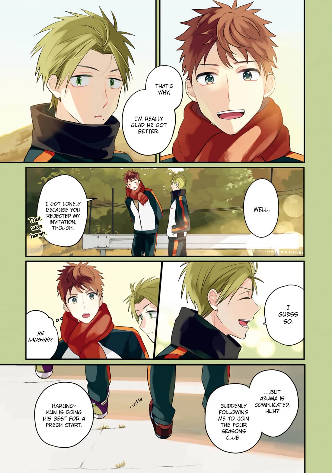 Harenochi Shikibu Chapter 12 page 14 - Chapter 12: Bonfire