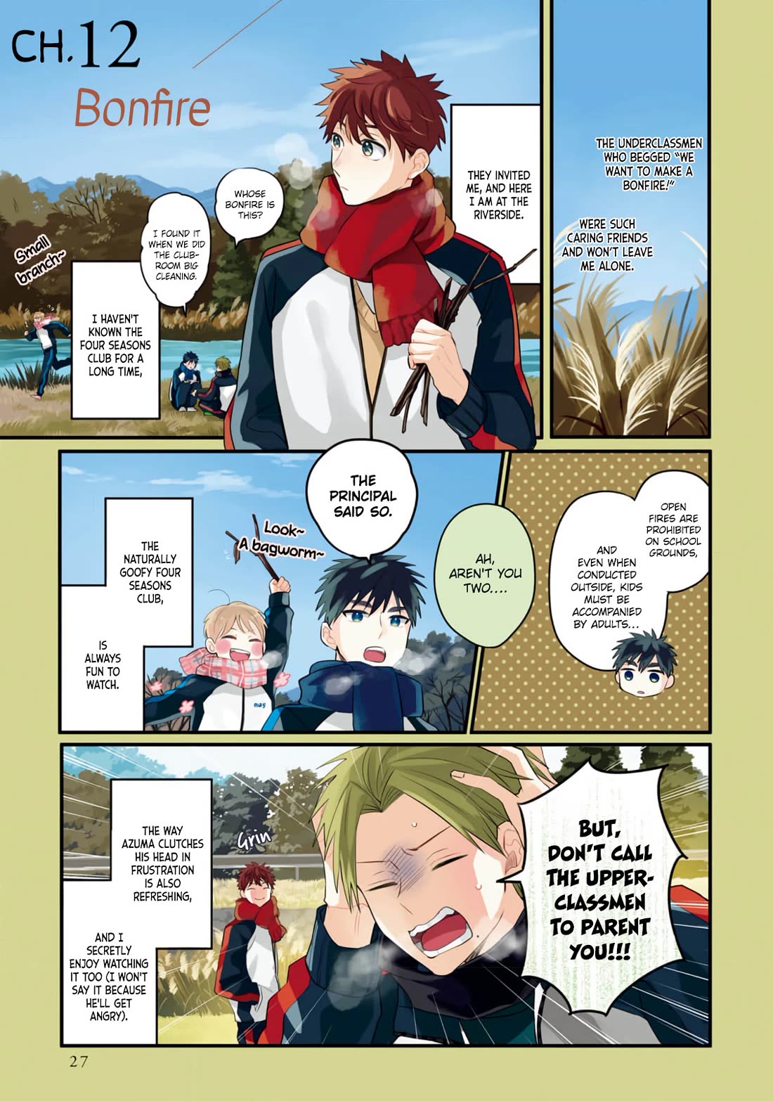Harenochi Shikibu Chapter 12 page 2 - Chapter 12: Bonfire