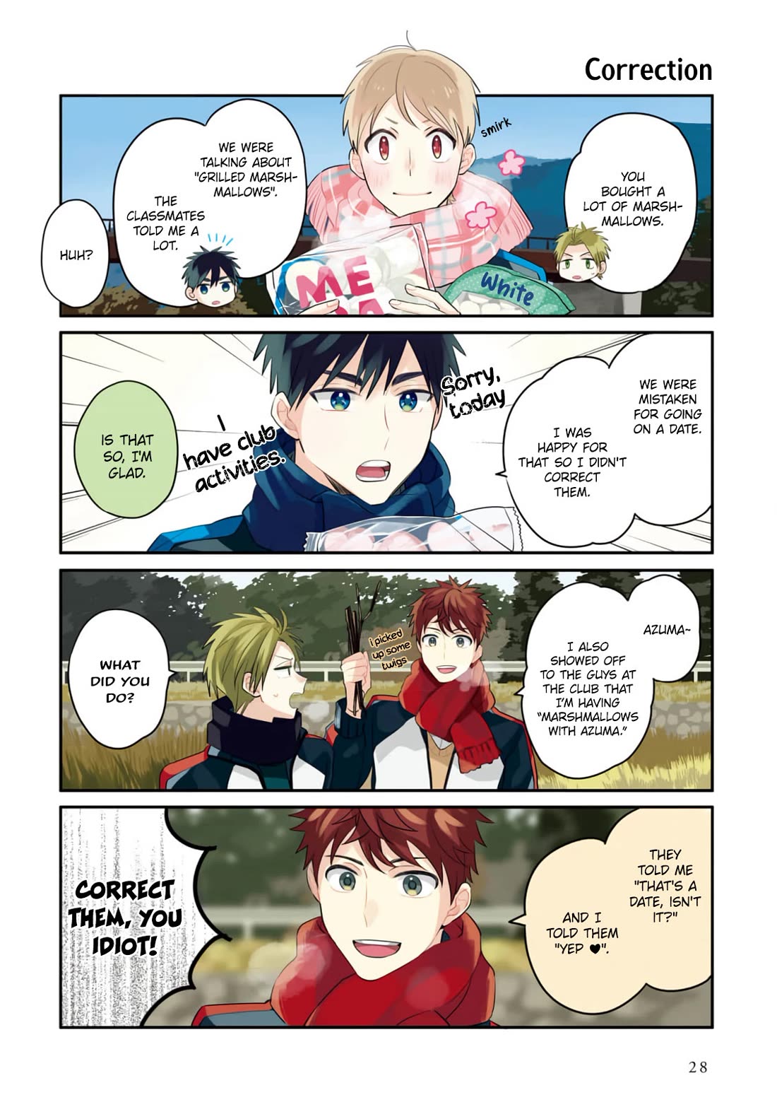 Harenochi Shikibu Chapter 12 page 3 - Chapter 12: Bonfire