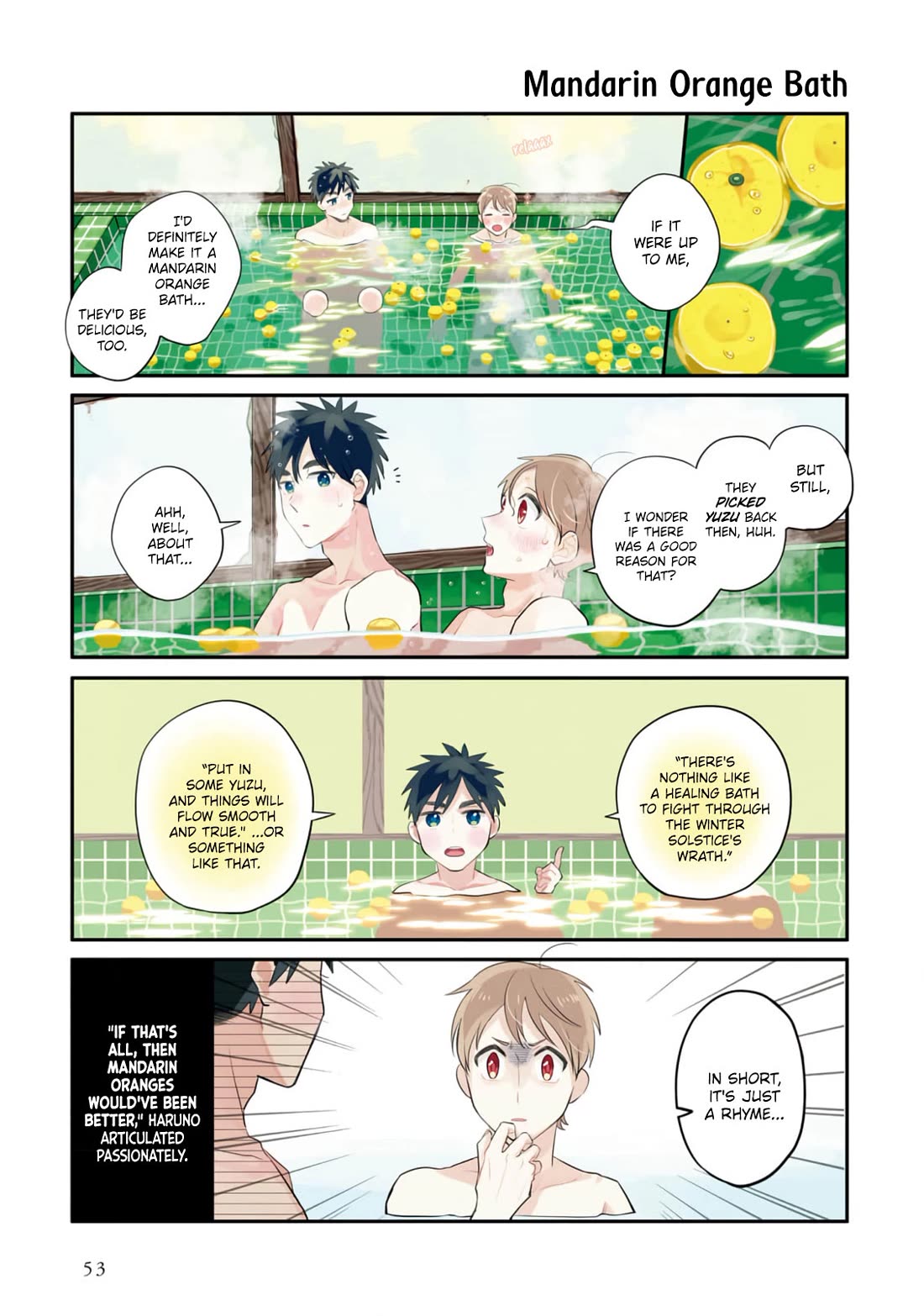Harenochi Shikibu Chapter 13 page 9 - Chapter 13: Winter Solstice