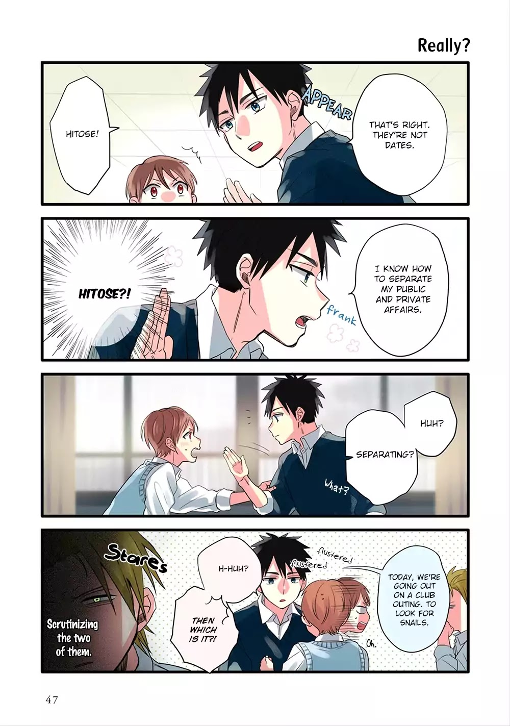 Harenochi Shikibu Chapter 3 page 6 - Chapter 3