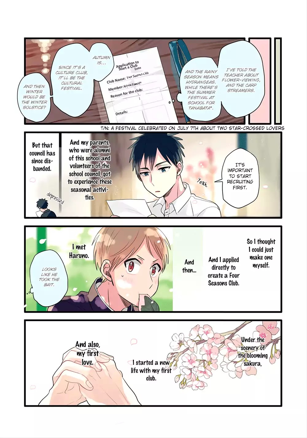 Harenochi Shikibu Chapter 5.1 page 4 - Chapter 5.1