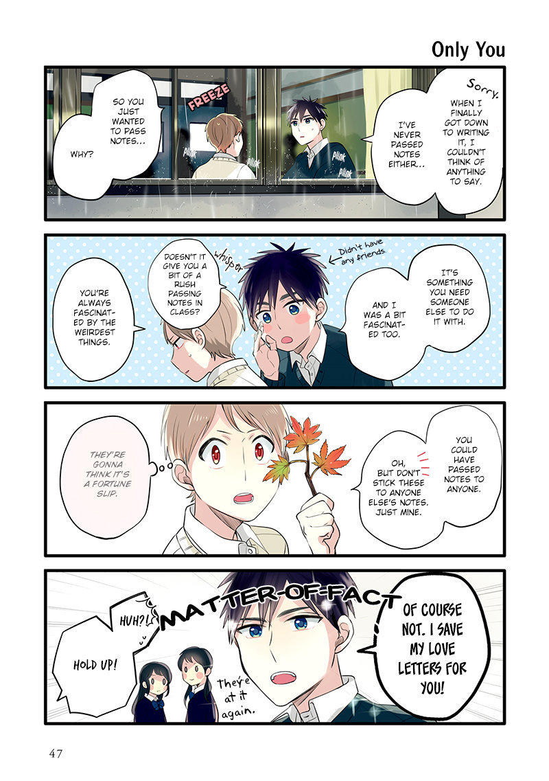 Harenochi Shikibu Chapter 8 page 5 - Chapter 8: Autumn Rain / Letter