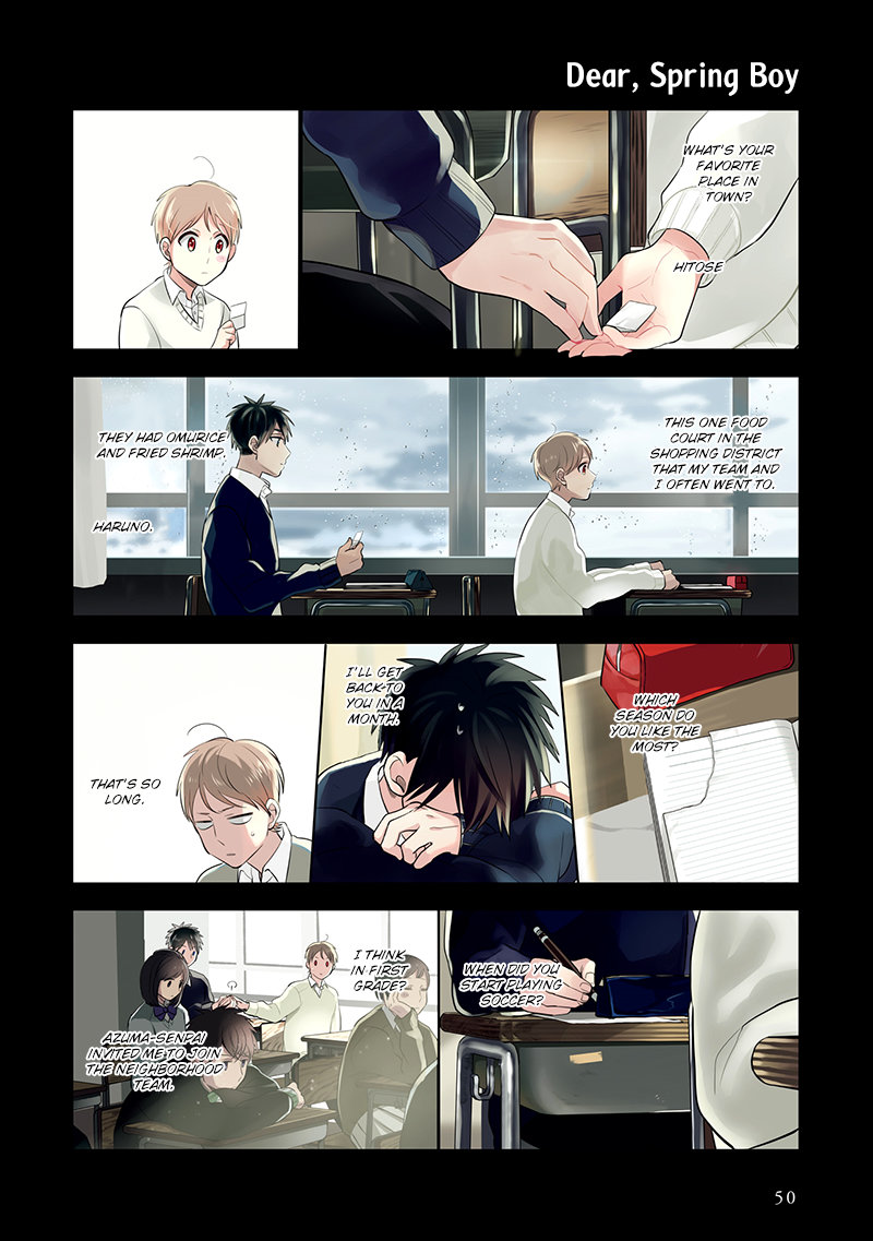 Harenochi Shikibu Chapter 8 page 8 - Chapter 8: Autumn Rain / Letter