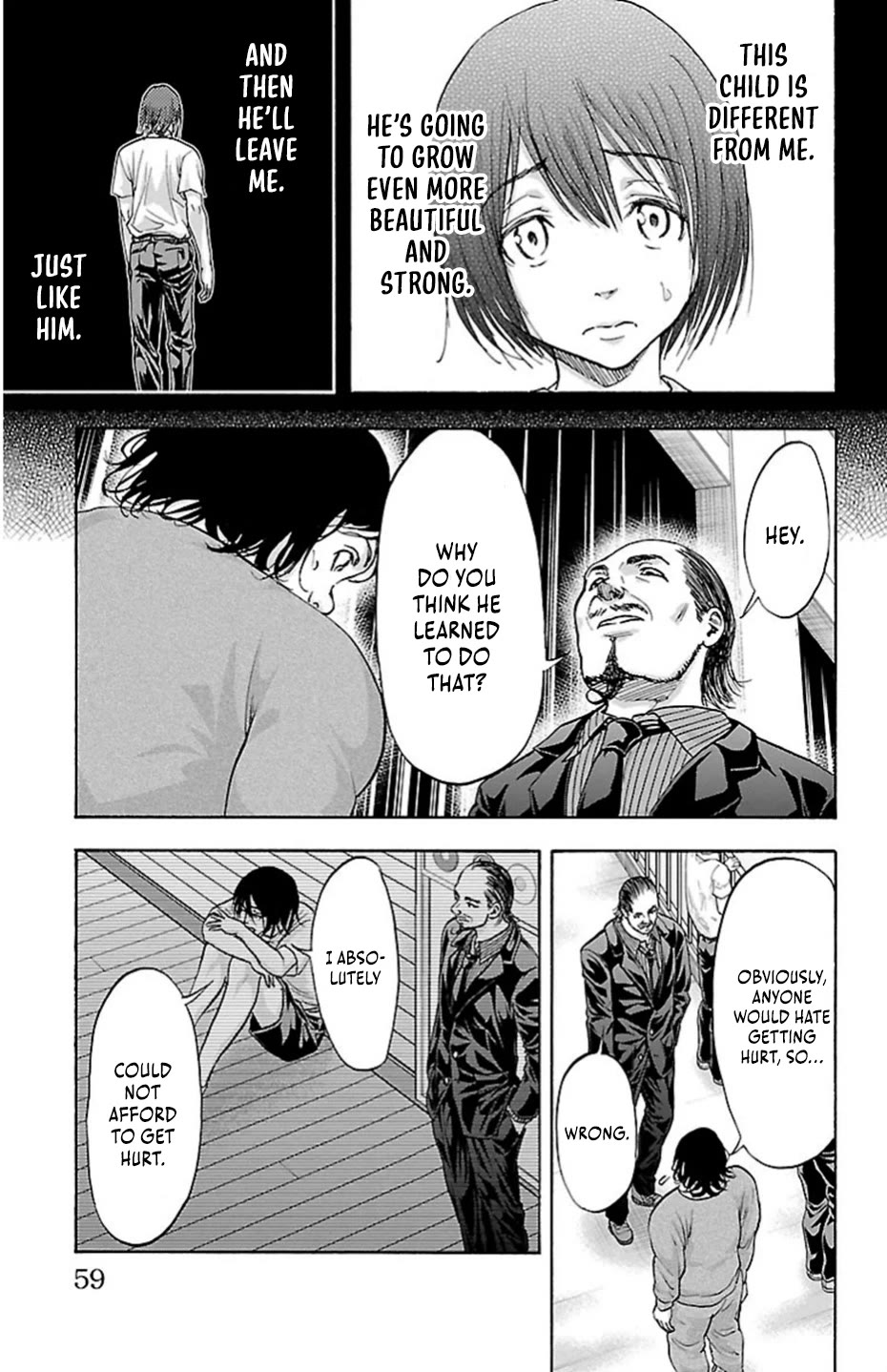 Harigane Service Chapter 71 page 15 - Chapter 71: Mother
