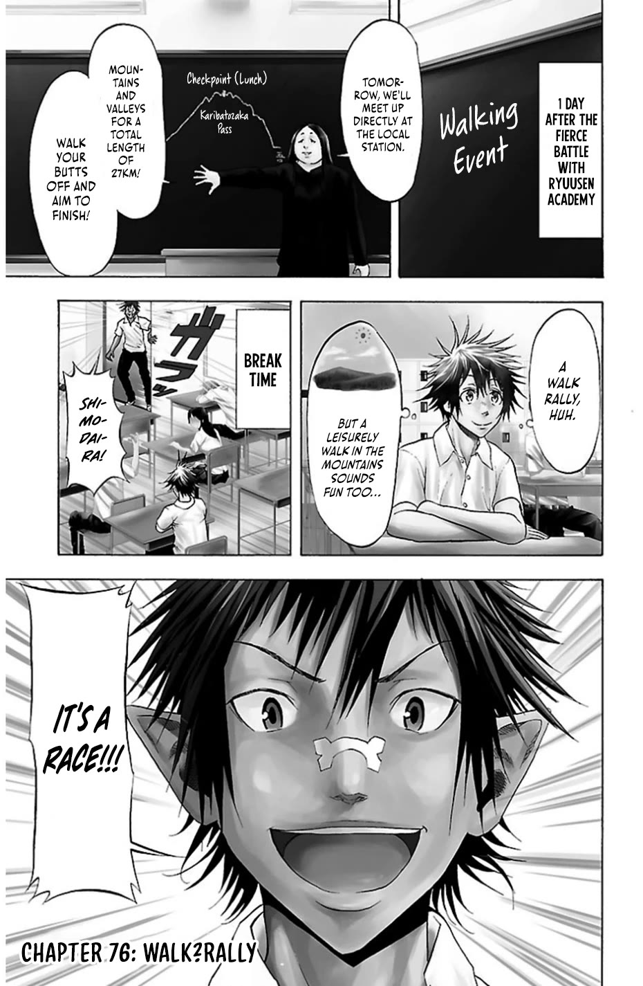 Harigane Service Chapter 76 page 1 - Chapter 76: Walk?Rally